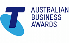 Telstra Australian Business Awards Logo